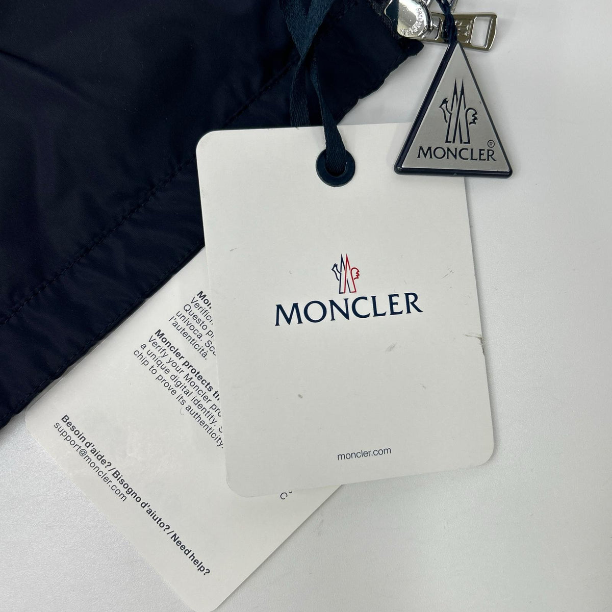 MONCLER モンクレール 25年製 ネイビー SASSIERE ナイロンジャケット ジャケット