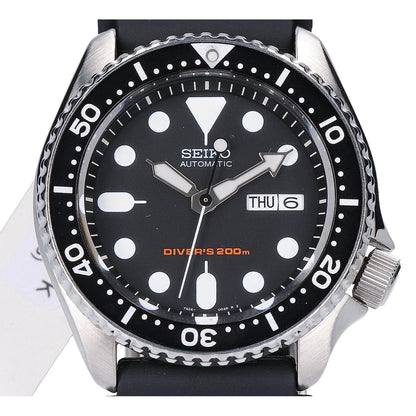 SEIKO セイコー 【即決/海外モデル】SKX007K ブラックボーイ 自動巻き ダイバーズウォッチ 腕時計