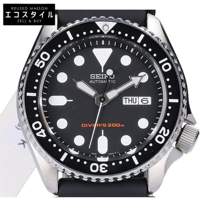 SEIKO セイコー 【即決/海外モデル】SKX007K ブラックボーイ 自動巻き ダイバーズウォッチ 腕時計