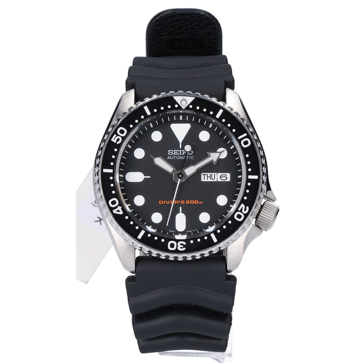 SEIKO セイコー 【即決/海外モデル】SKX007K ブラックボーイ 自動巻き ダイバーズウォッチ 腕時計