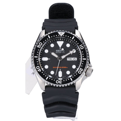 SEIKO セイコー 【即決/海外モデル】SKX007K ブラックボーイ 自動巻き ダイバーズウォッチ 腕時計