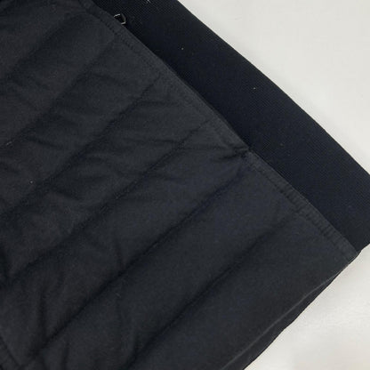 MONCLER モンクレール Navy ENGUERRAND Nylon×Cotton Panelled Down Jacket Jacket