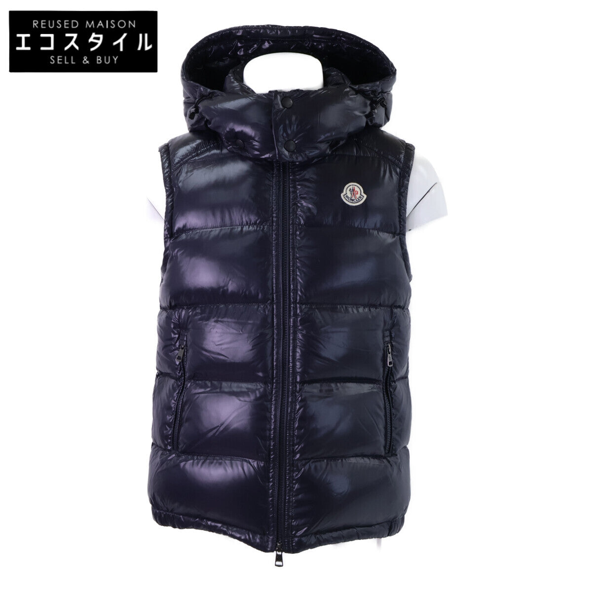 MONCLER モンクレール 【美品】LACET フード付 ダウン ベスト