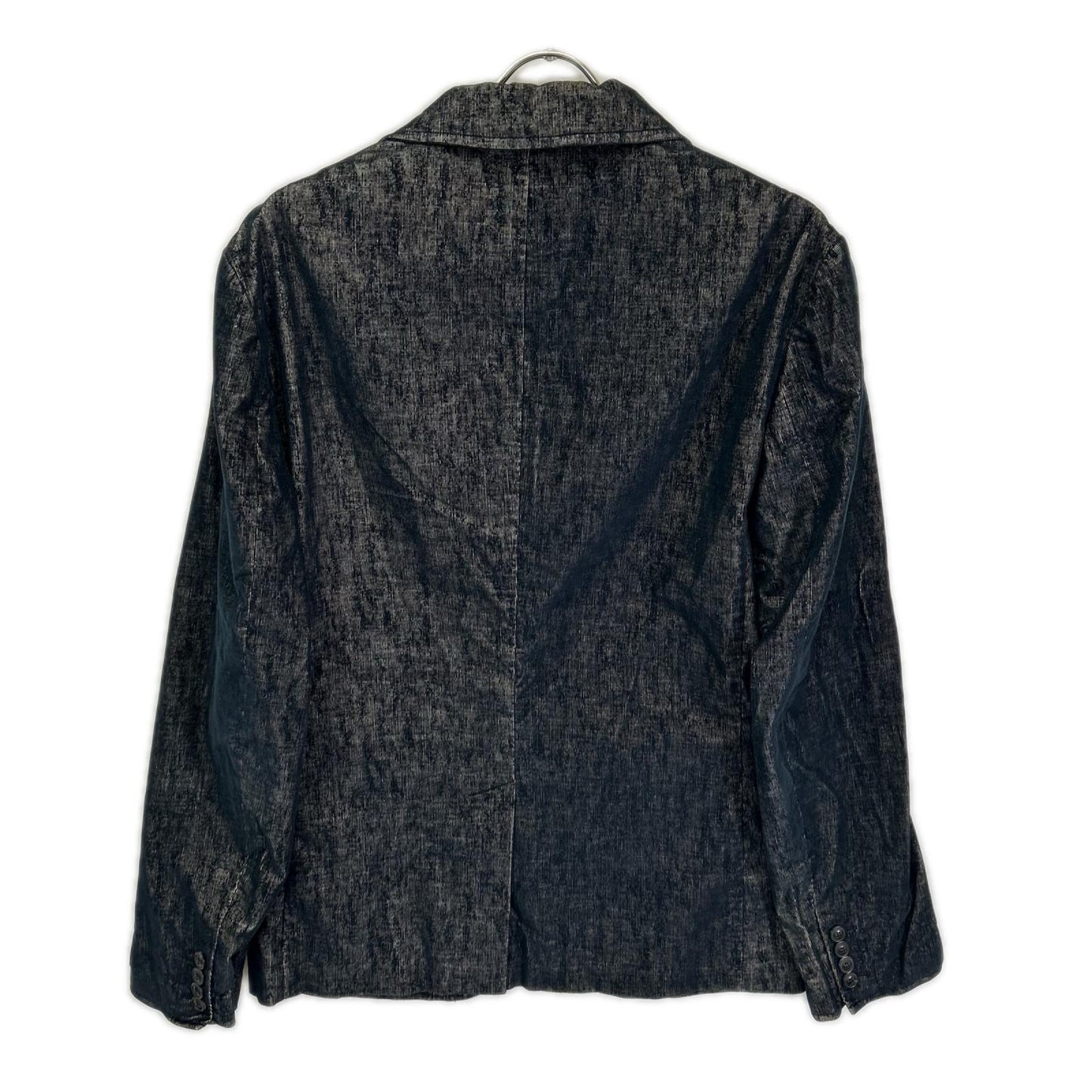 john varvatos ジョンバルベイトス JVSO954 ネイビー ベロア コットン ジャケット ジャケット