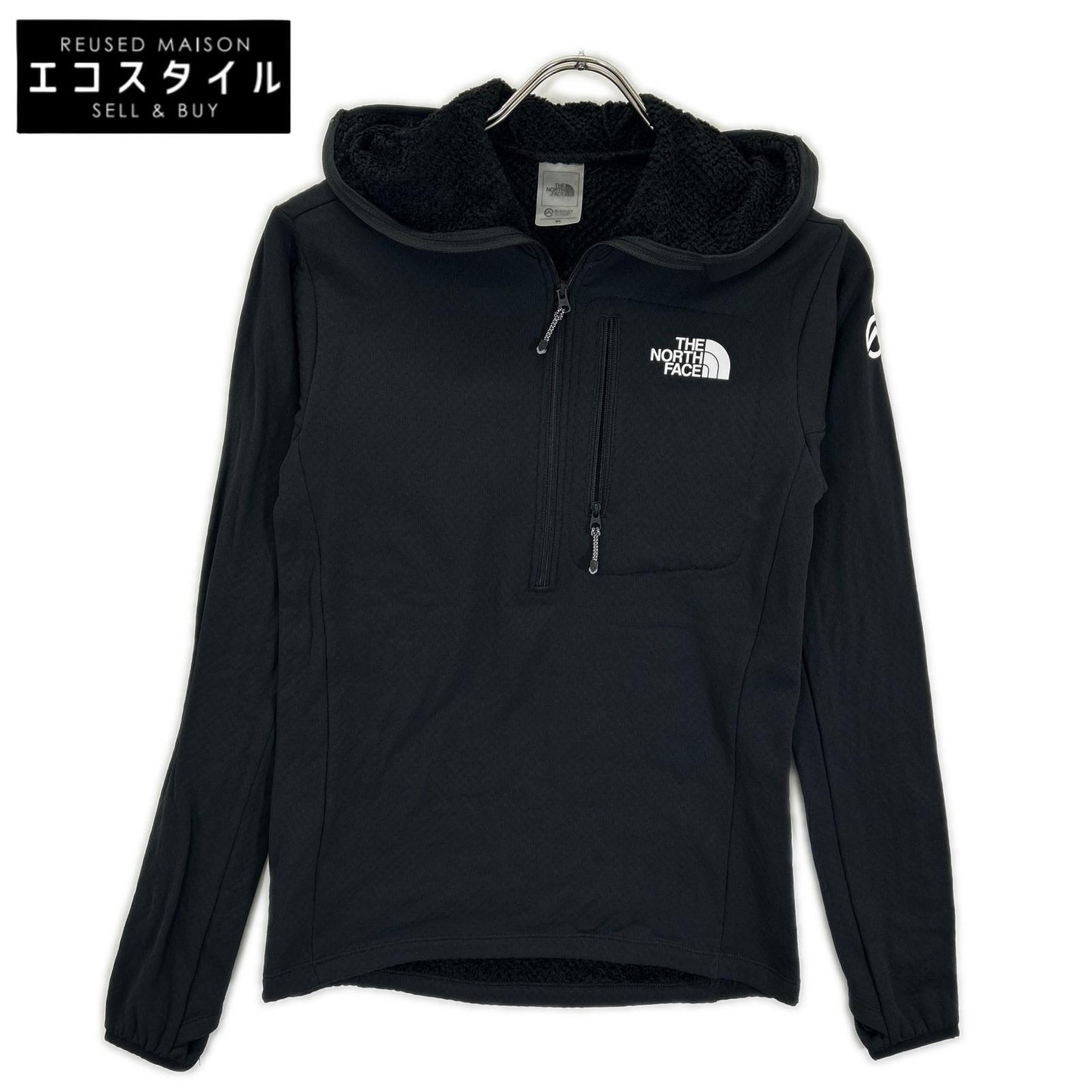 THE NORTH FACE ノースフェイス NL22321 ブラック エクスペディショングリッドフリースフーディ トップス