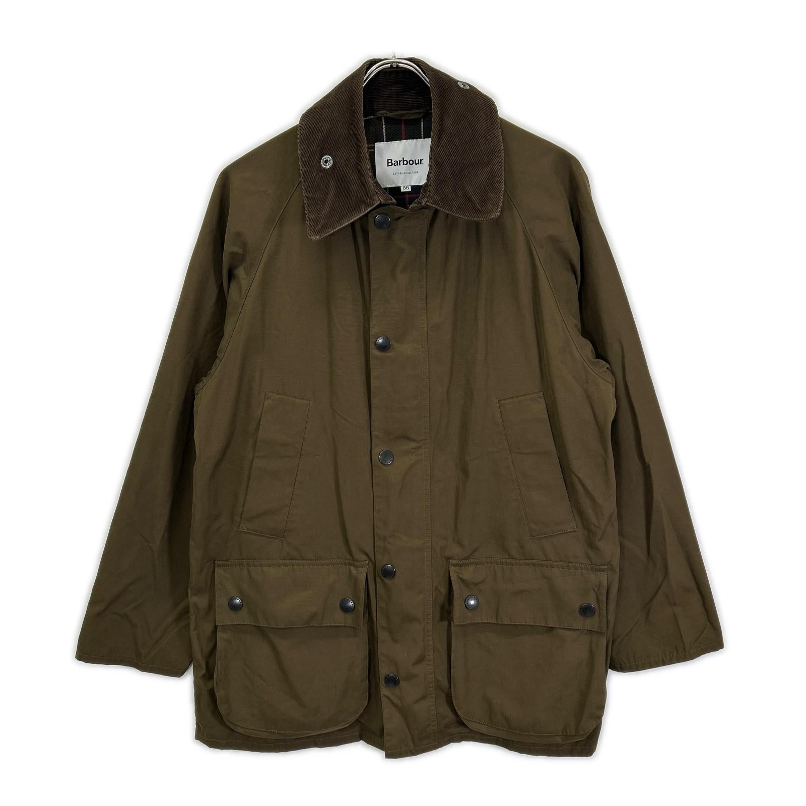 Barbour バブアー 2001179 カーキ BEDALE ピーチスキン ノンワックス ジャケット ジャケット