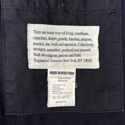 Engineered Garments エンジニアードガーメンツ ネイビー ウール シングルジャケット ジャケット