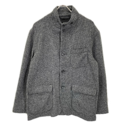 Engineered Garments エンジニアードガーメンツ グレー ヘリンボーン ウールジャケット ジャケット