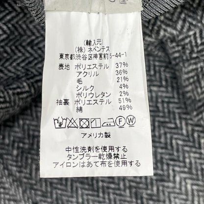 Engineered Garments エンジニアードガーメンツ グレー ヘリンボーン ウールジャケット ジャケット