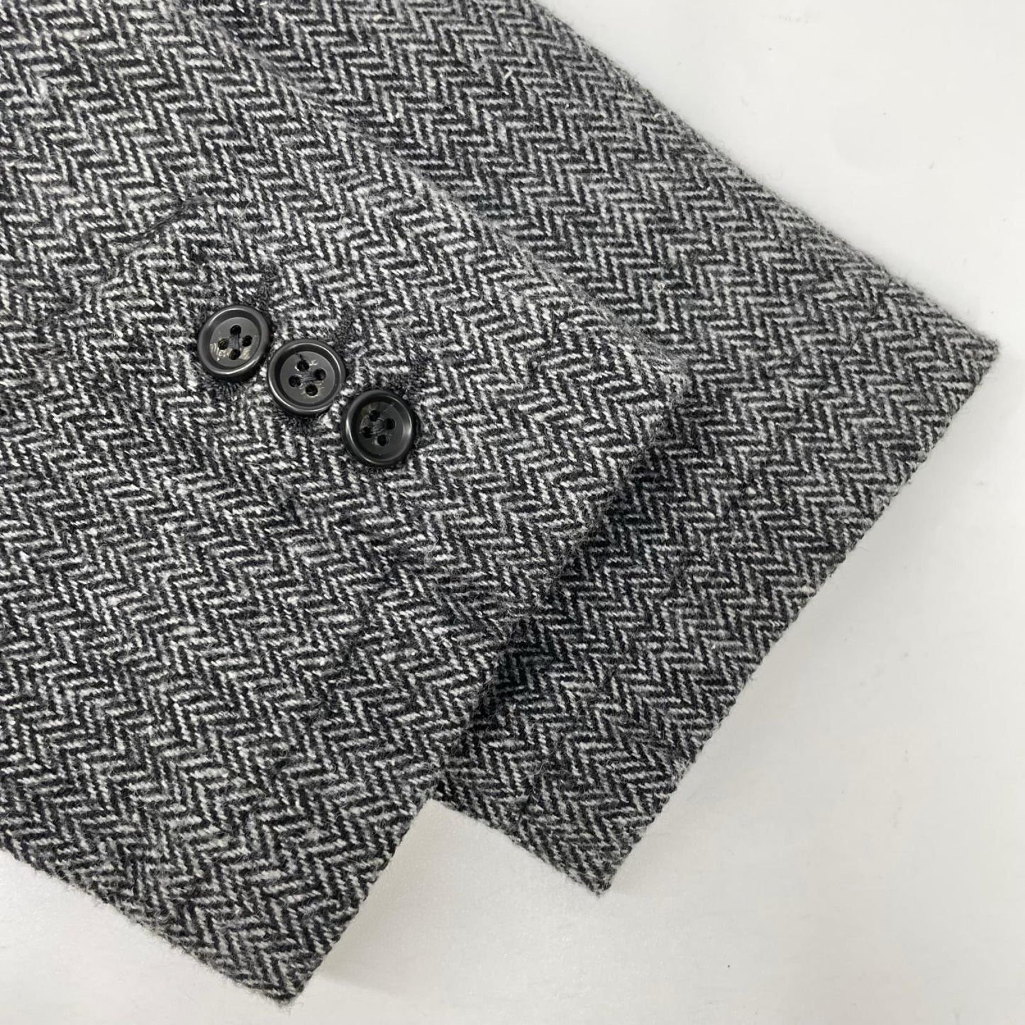 Engineered Garments エンジニアードガーメンツ グレー ヘリンボーン ウールジャケット ジャケット