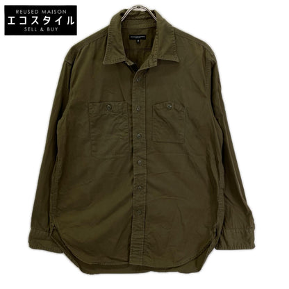 Engineered Garments エンジニアードガーメンツ カーキ コットン100 ロングスリーブシャツ トップス