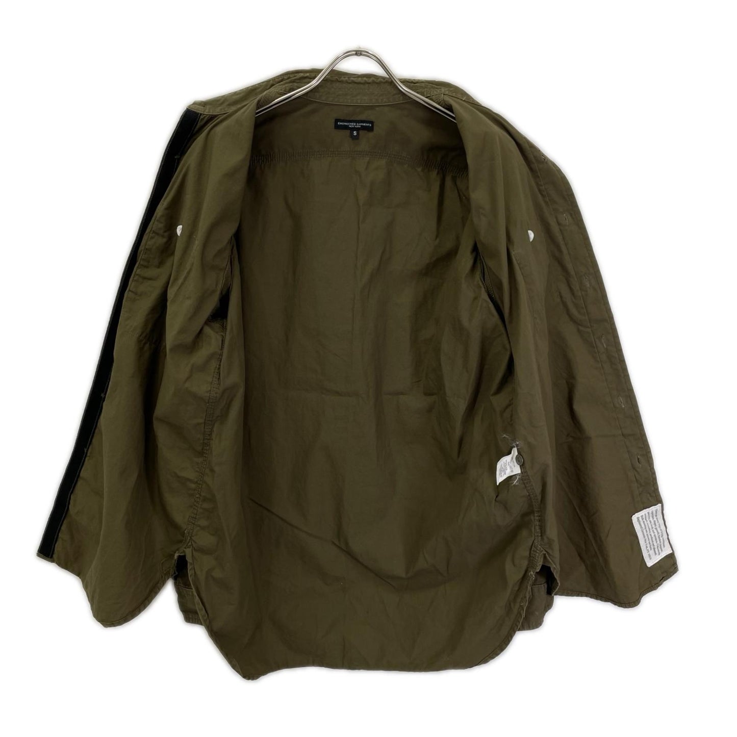 Engineered Garments エンジニアードガーメンツ カーキ コットン100 ロングスリーブシャツ トップス