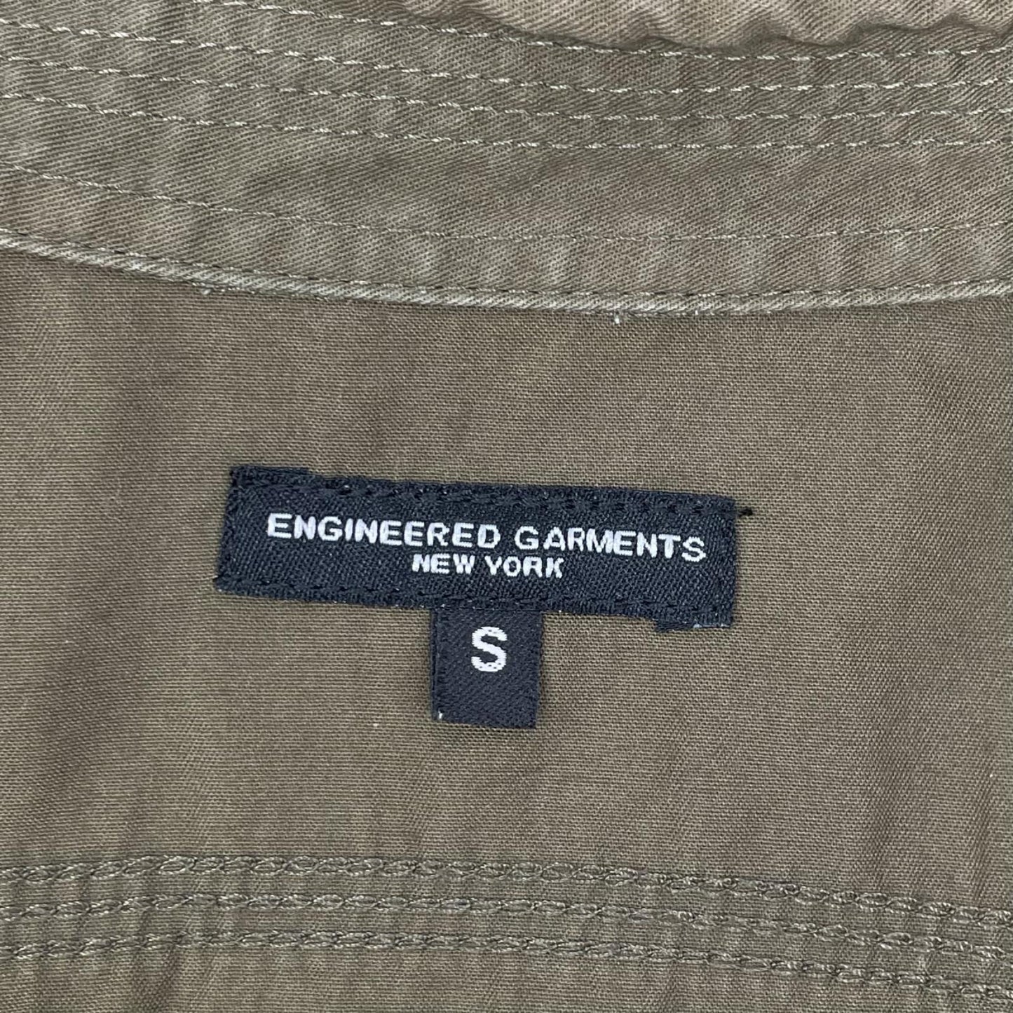 Engineered Garments エンジニアードガーメンツ カーキ コットン100 ロングスリーブシャツ トップス