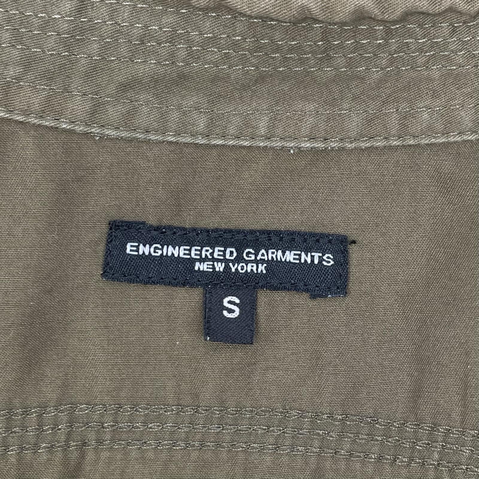 Engineered Garments エンジニアードガーメンツ カーキ コットン100 ロングスリーブシャツ トップス