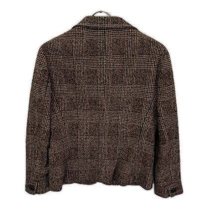 Loro Piana ロロピアーナ ブラウン グレンチェック テーラードジャケット ジャケット
