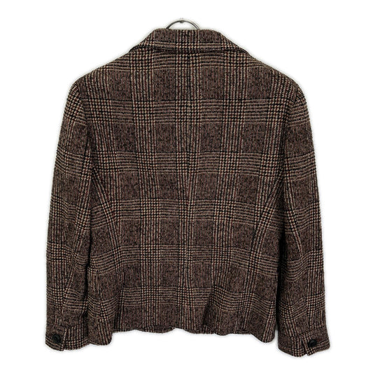 Loro Piana ロロピアーナ ブラウン グレンチェック テーラードジャケット ジャケット