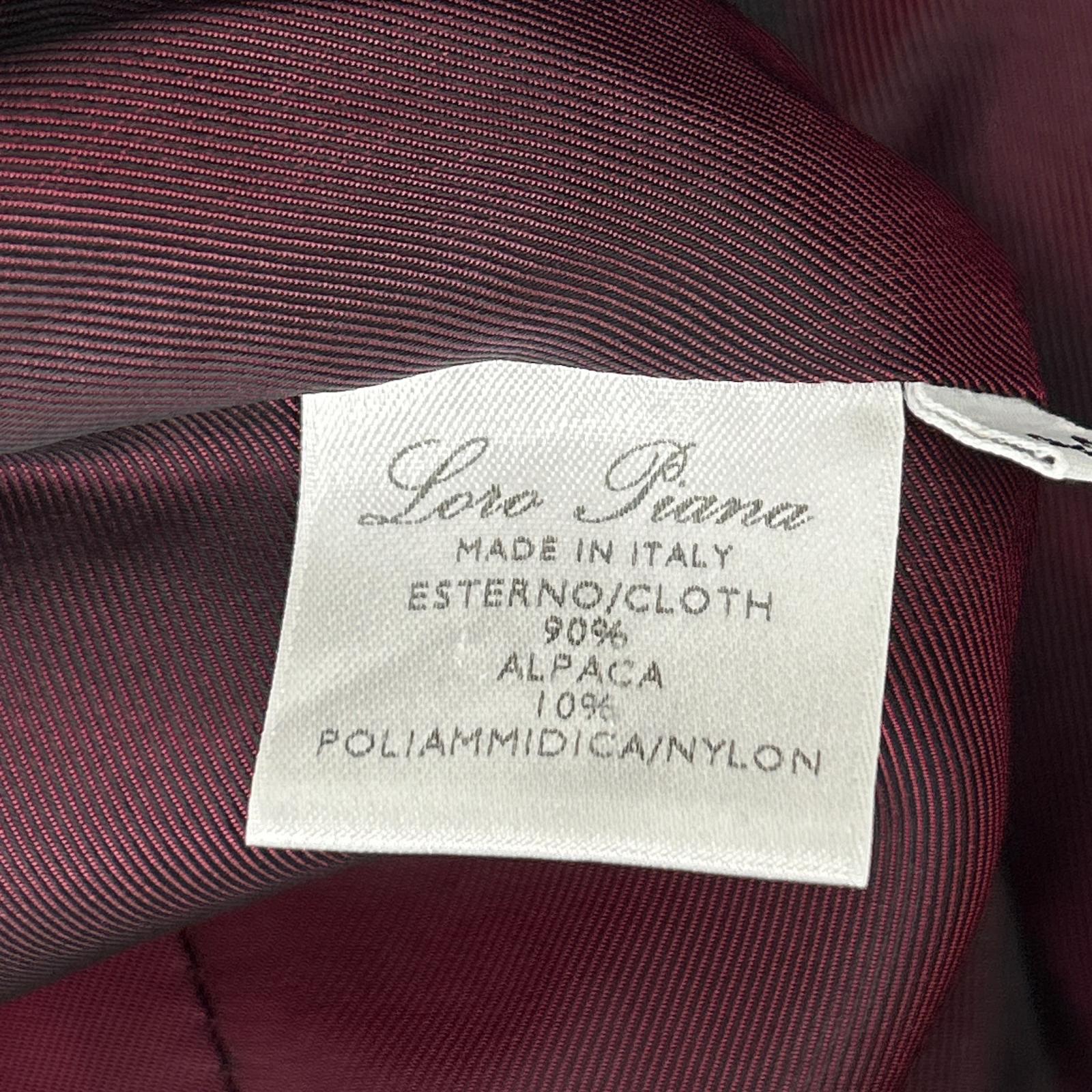 Loro Piana ロロピアーナ ブラウン グレンチェック テーラードジャケット ジャケット