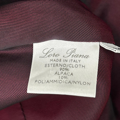 Loro Piana ロロピアーナ ブラウン グレンチェック テーラードジャケット ジャケット