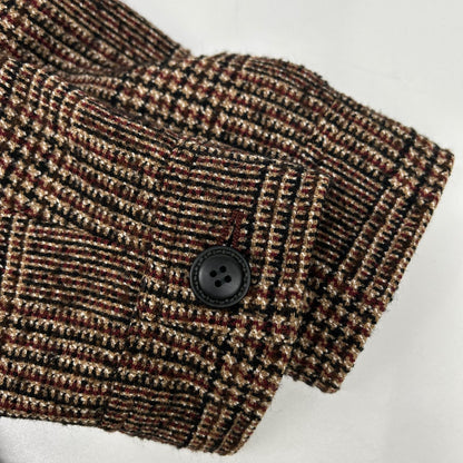 Loro Piana ロロピアーナ ブラウン グレンチェック テーラードジャケット ジャケット