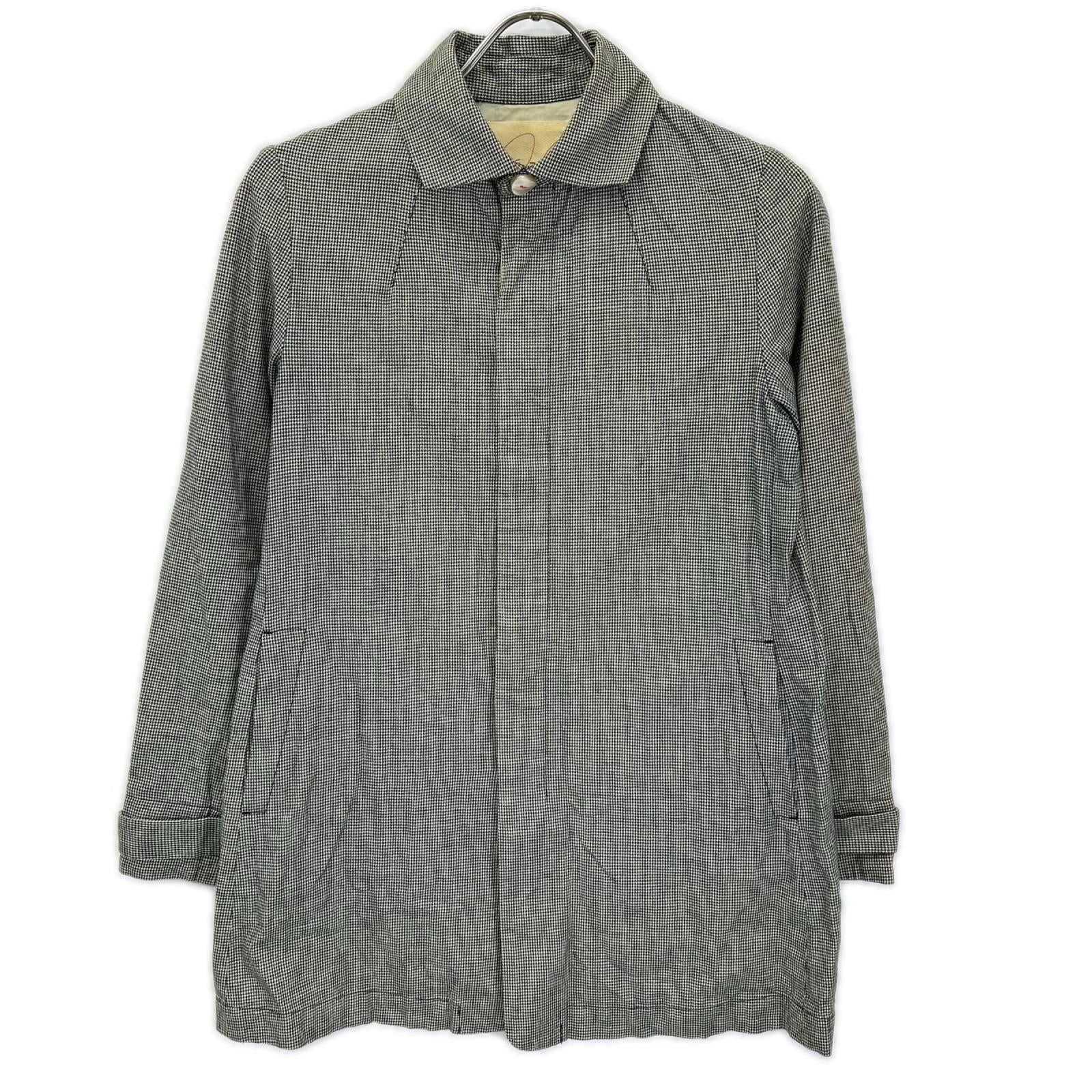 Pallas Palace パラスパレス ブラック ハウンドトゥース コットン ジャケット ジャケット