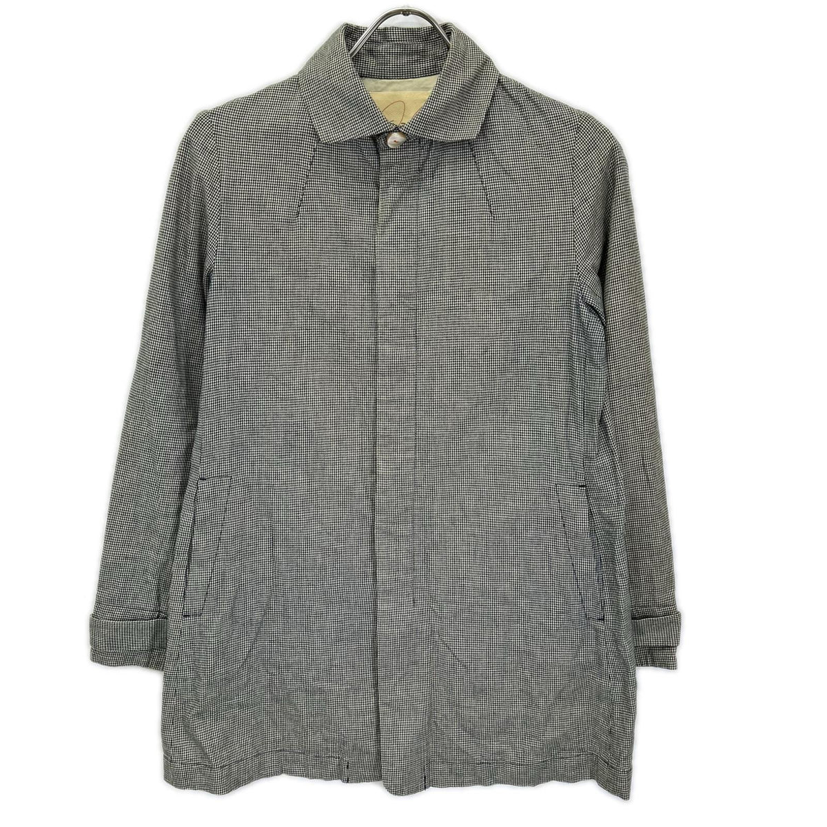 Pallas Palace Pallas Palace black houndstooth cotton jacket jacket