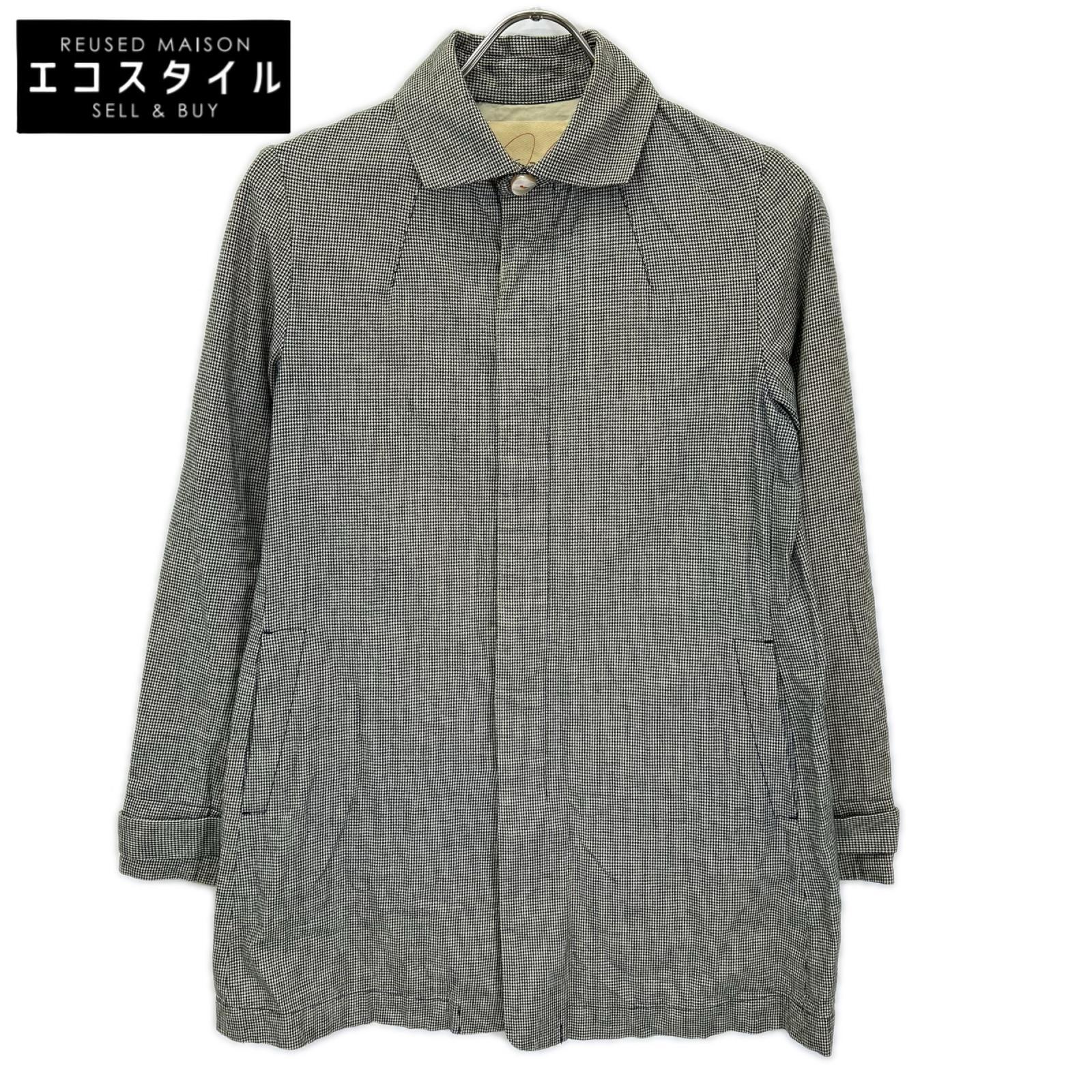 Pallas Palace パラスパレス ブラック ハウンドトゥース コットン ジャケット ジャケット