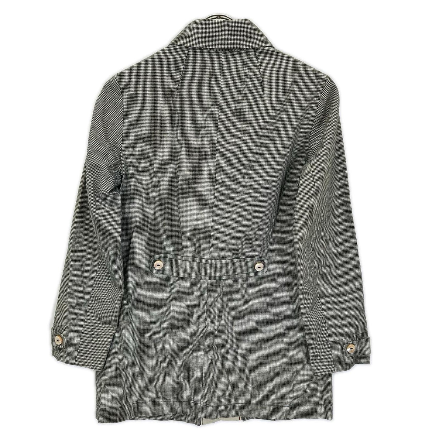 Pallas Palace パラスパレス ブラック ハウンドトゥース コットン ジャケット ジャケット