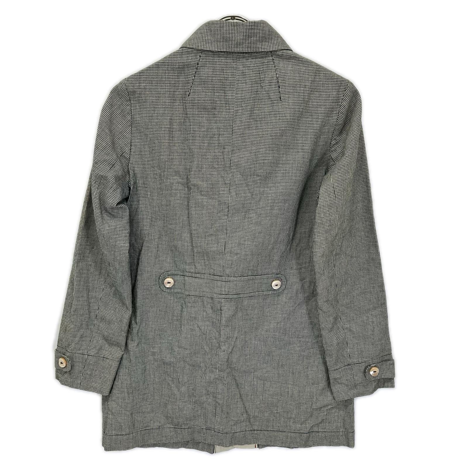 Pallas Palace パラスパレス ブラック ハウンドトゥース コットン ジャケット ジャケット