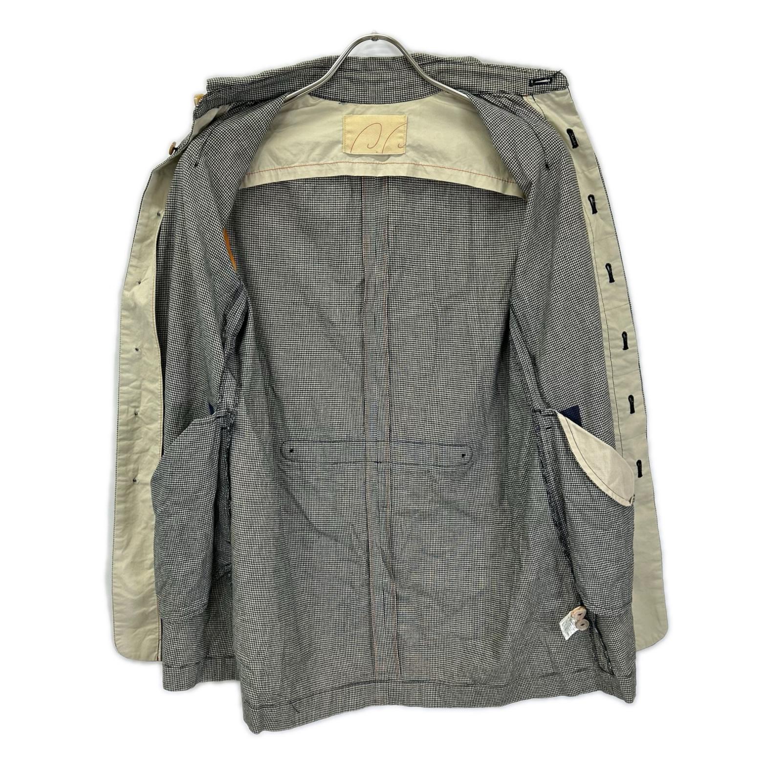 Pallas Palace パラスパレス ブラック ハウンドトゥース コットン ジャケット ジャケット