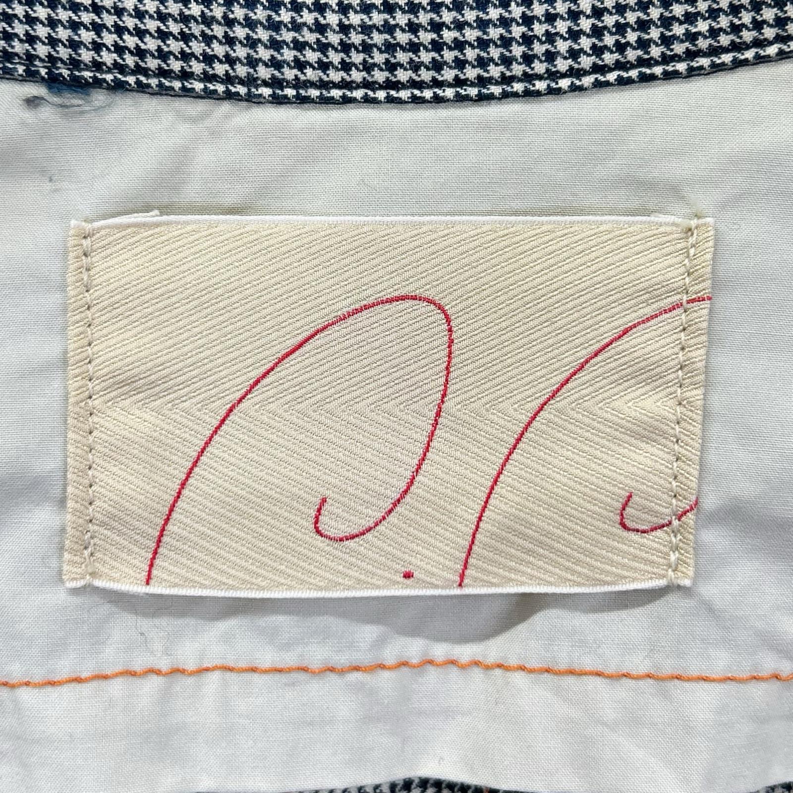 Pallas Palace パラスパレス ブラック ハウンドトゥース コットン ジャケット ジャケット