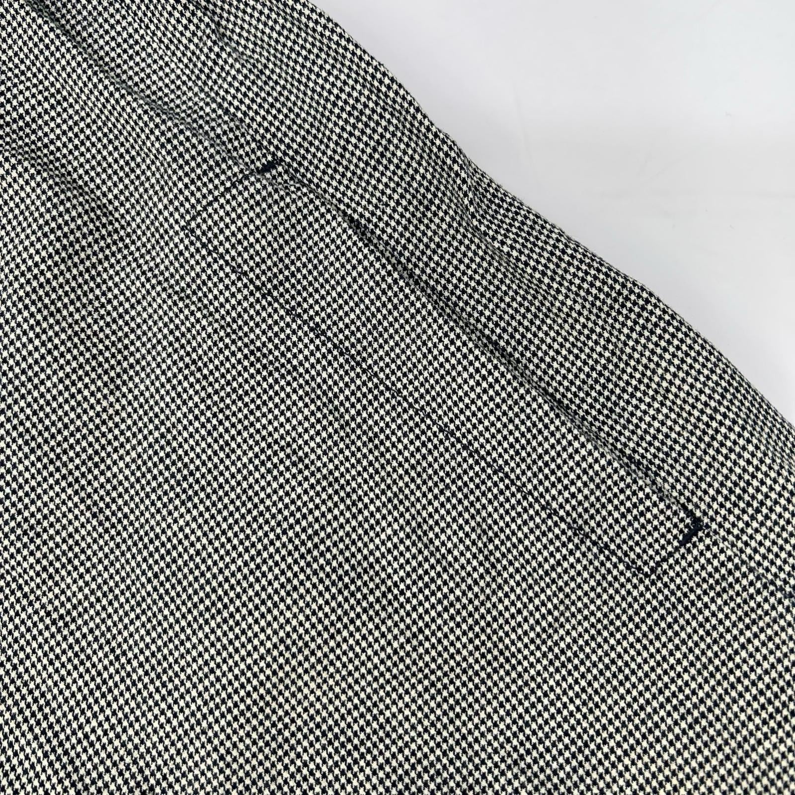 Pallas Palace パラスパレス ブラック ハウンドトゥース コットン ジャケット ジャケット