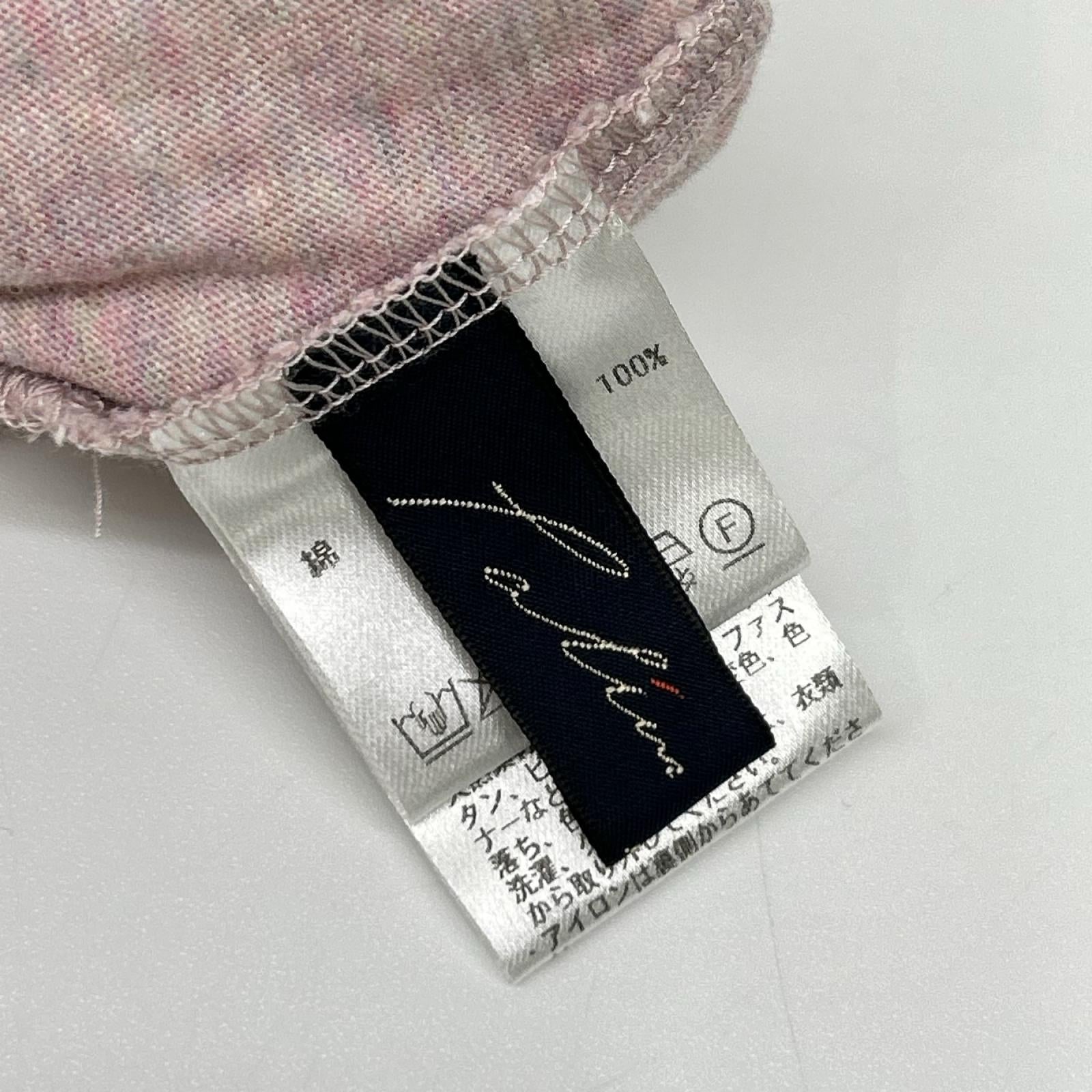Pallas Palace パラスパレス CT25351B ピンク×ブルー ボタン コットン トップス トップス