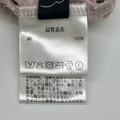 Pallas Palace パラスパレス CT25351B ピンク×ブルー ボタン コットン トップス トップス