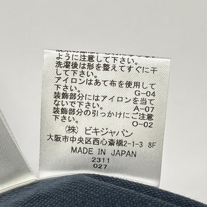 PICONE ピッコーネ ネイビー アルビチオチャーム付き 半袖 ワンピース ワンピース