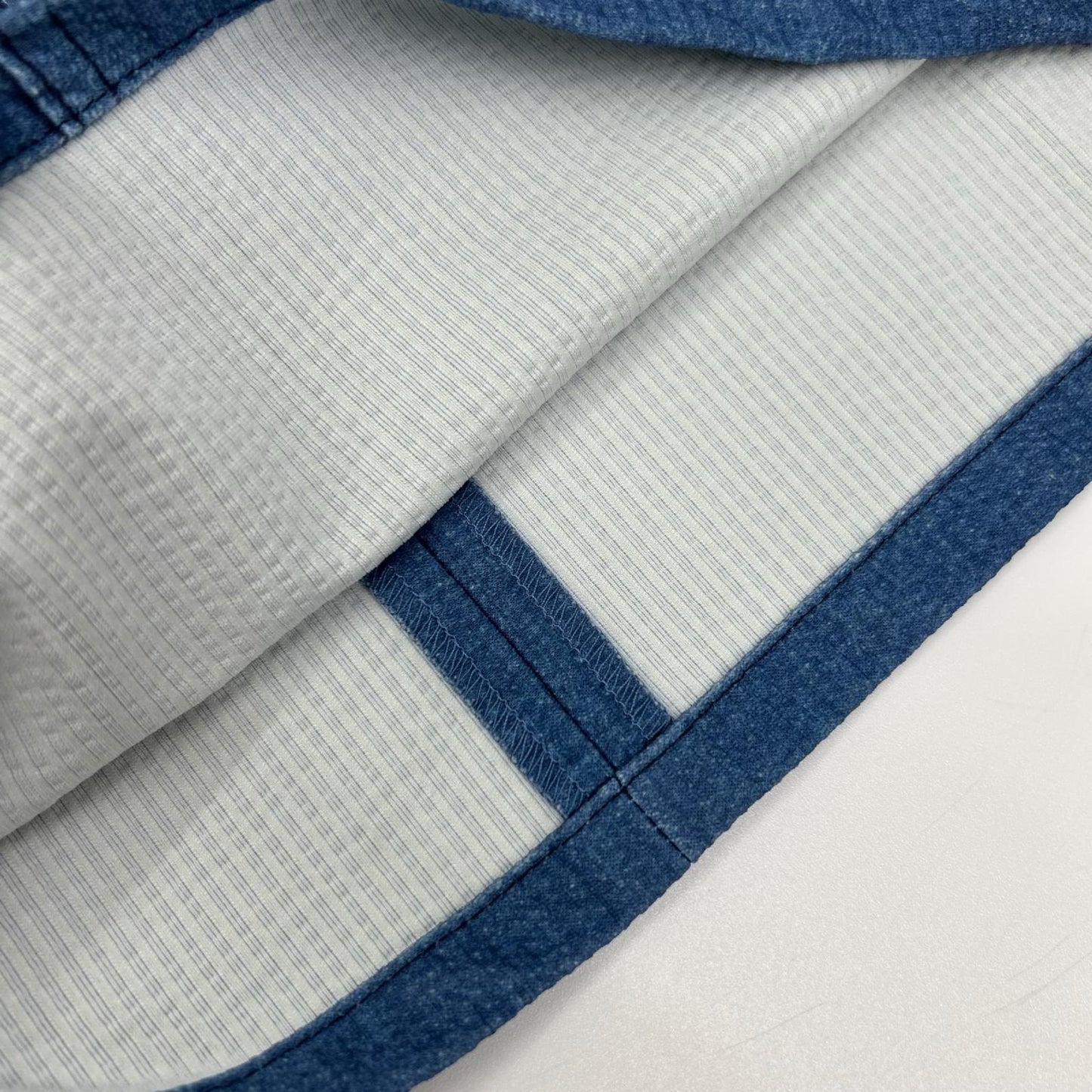 PICONE ピッコーネ ブルー デニム調 ロゴ ワンピース ワンピース