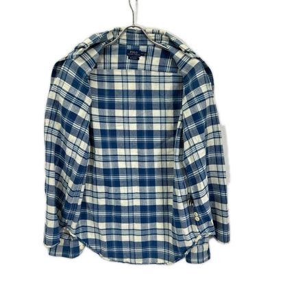 POLObyRalphLauren ポロラルフローレン ブルー ダブルポケット 長袖シャツ トップス