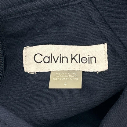 CalvinKlein カルバンクライン CDBP1L2H ネイビー 半袖 ワンピース ワンピース