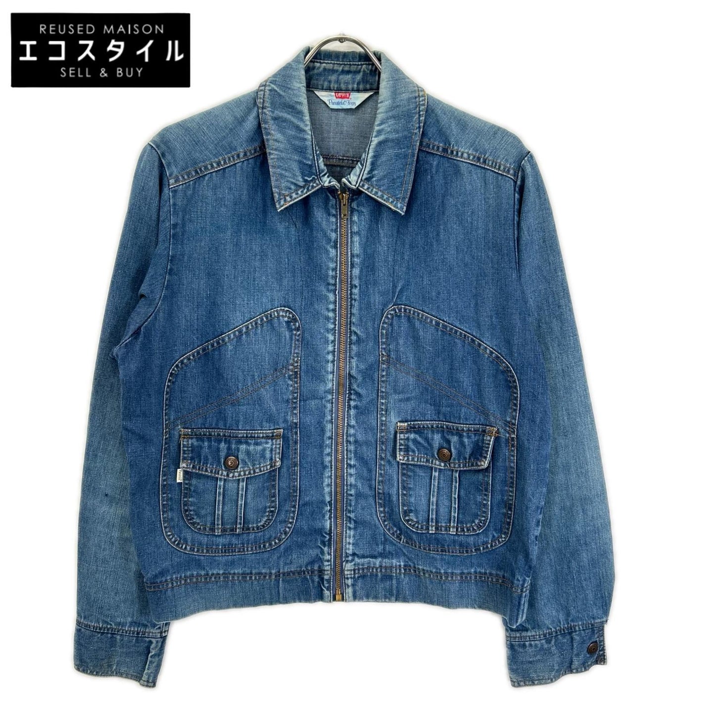 LEVI'S リーバイス 70s 70644-6213 ブルー デニムジップアップジャケット ジャケット