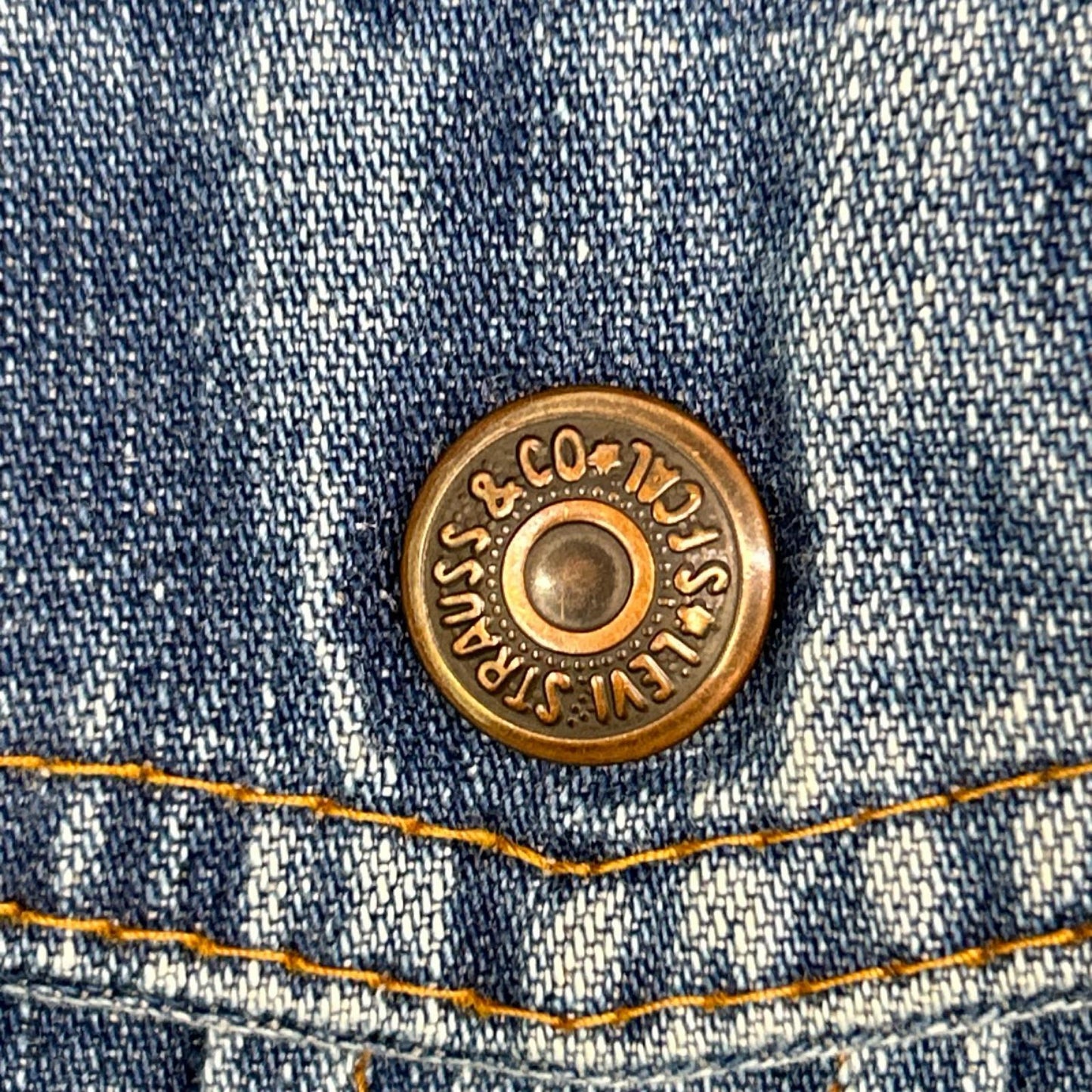 LEVI'S リーバイス 70s 70644-6213 ブルー デニムジップアップジャケット ジャケット