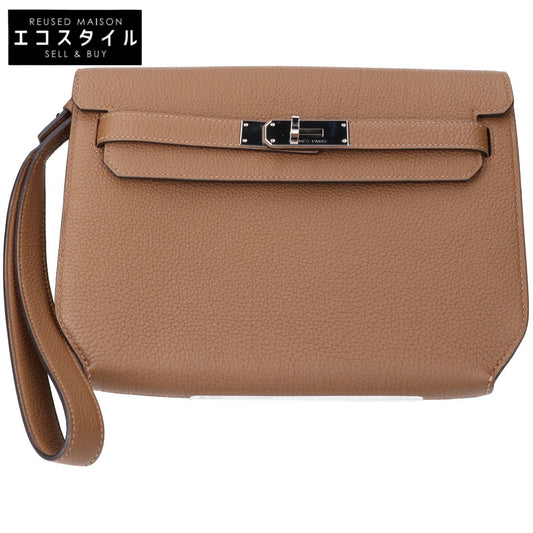 HERMES エルメス W刻印 アルザン トゴ ケリー デペッシュ25 クラッチバッグ セカンドバッグ クラッチバッグ