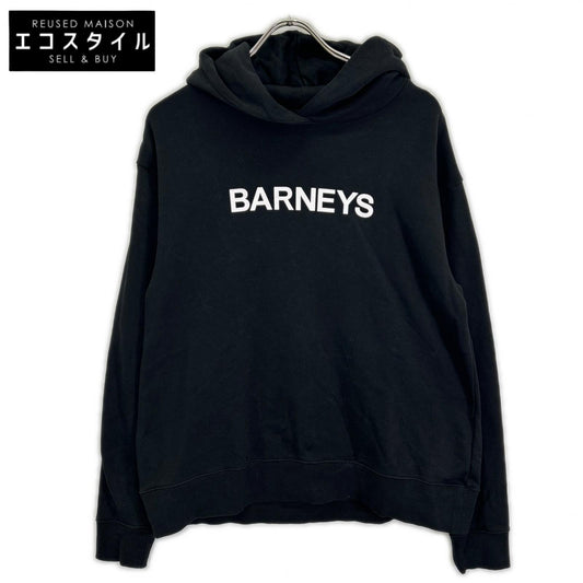 BARNEYSNEWYORK バーニーズニューヨーク 2233969 ブラック ロゴ入りスウェットフーディロゴ入りスウェットフーディ トップス