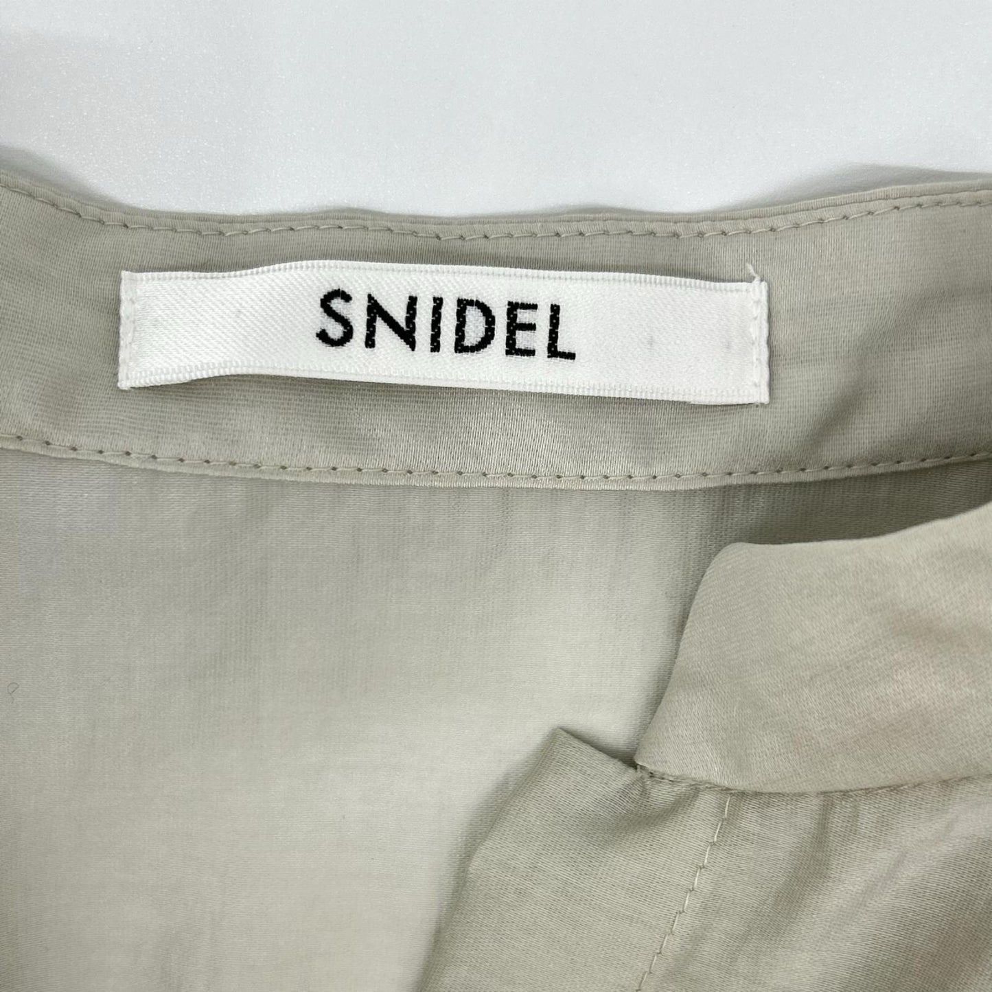 snidel スナイデル SWFB251167 グレー シアーフリルブラウス トップス