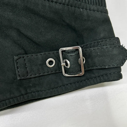 DIESEL ディーゼル グリーン スエード バイカージャケット ジャケット
