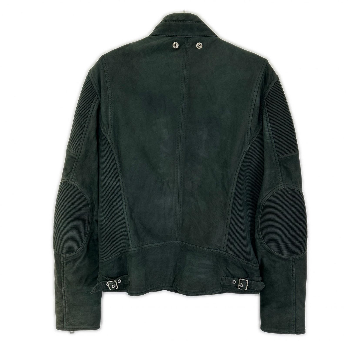 DIESEL ディーゼル グリーン スエード バイカージャケット ジャケット
