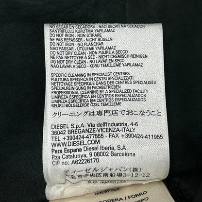 DIESEL ディーゼル グリーン スエード バイカージャケット ジャケット