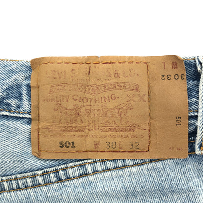 LEVI'S リーバイス 501 インディゴ ミッキー リメイク デニム パンツ ボトムス