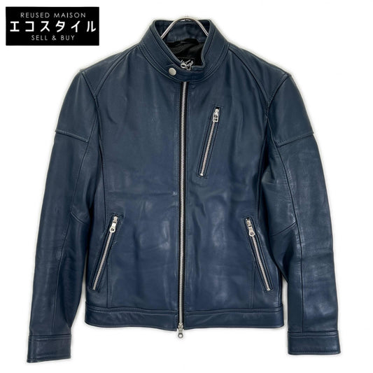 Rattle Trap ラトルトラップ ネイビー シングルライダースジャケット ジャケット