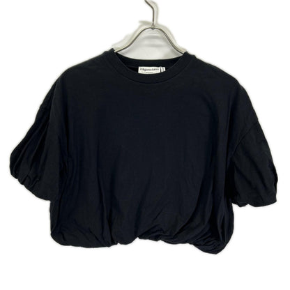 nagonstans ナゴンスタンス 470HS880-1320 ブラック タックバルーンTシャツ トップス