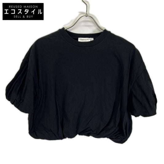 nagonstans ナゴンスタンス 470HS880-1320 ブラック タックバルーンTシャツ トップス