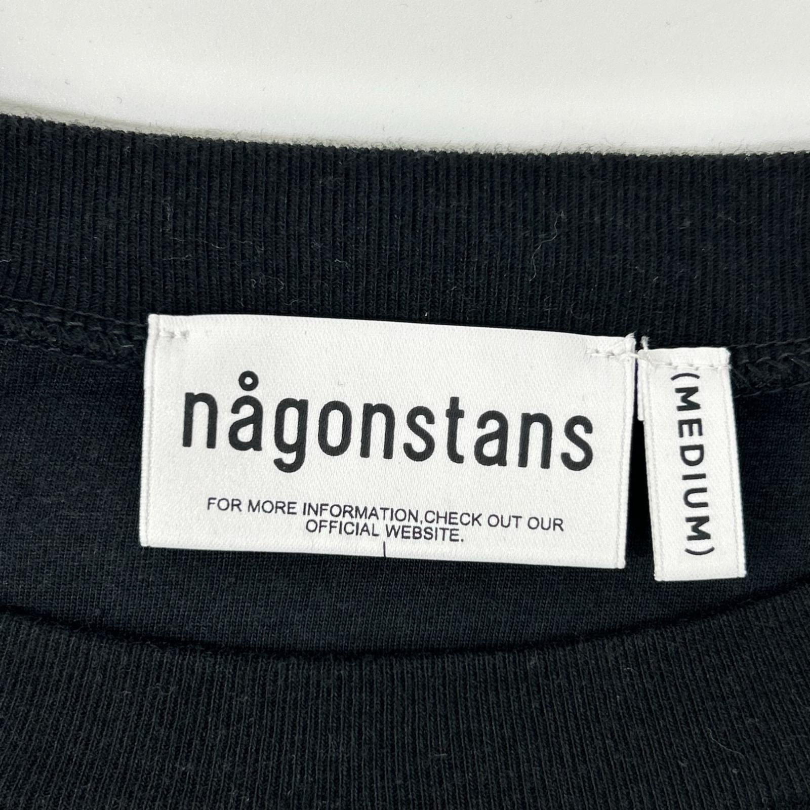 nagonstans ナゴンスタンス 470HS880-1320 ブラック タックバルーンTシャツ トップス